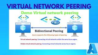 How To Implement Virtual Network Peering  Step By Step | Azure