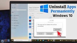 Windows 10: How to Uninstall Programs Permanently! 『Uninstall Software』
