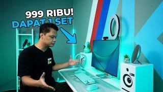 Cuma 999Ribu | 1 Paket Gaming Setup Lengkap Mint Edition dari Fantech !