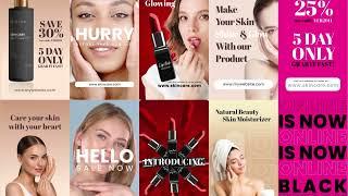 Skincare Promo Instagram Stories | After Effects Template