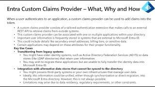 Microsoft Entra ID Custom Claims Provider