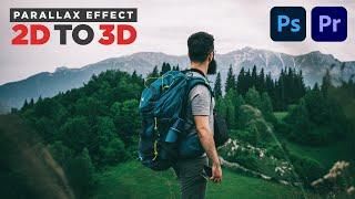 How to Make Parallax 3D Photo Animation in Premiere Pro & Photoshop (Tutorial)