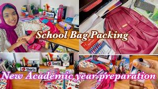 Bag Packing|New Academic Year Preparation & Resolution|Plan For New Academic #backtoschool