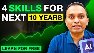 4 High Paying Skills for Next 10 Years + FREE Learning Material 2024 | Top Skills | Best Skills 2024