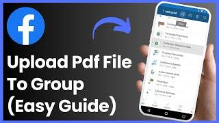 How to Upload pdf to Facebook Group - Upload Any Type of File to Facebook !!!