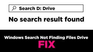 Windows Search Not Finding Files Drive FIX. s4s, skillful4successful, skillful for successful