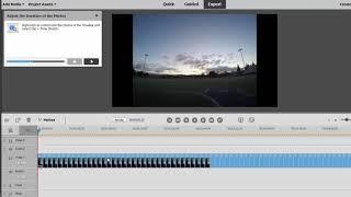 The Time Lapse Guided Edit in Premiere Elements 2020