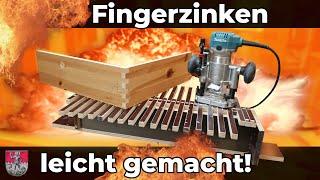 Fingerzinken - Vorrichtung selber bauen! Einfach | Anleitung