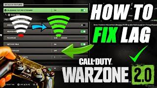 How to FIX LAG on Warzone 2 | Warzone 2.0 Best Settings to STOP LAG