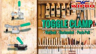 TOGGLE CLAMP VERTICAL, HORIZONTAL, PUSH-PULL WIPRO