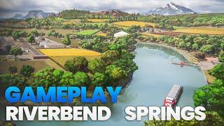 Gameplay FARMING SIMULATOR 25 [MAP US RIVERBEND SPRINGS]