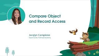 Compare Object and Record Access | Salesforce Fundamentals