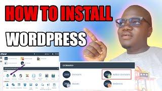  How To Create an addon domain in cPanel and install WordPress in it step by step