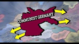 A World Where Germany Went Communist - Hearts Of Iron 4