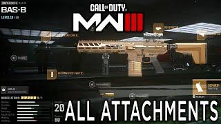 All Attachments of SIG MCX SPEAR (BAS-B) in Modern Warfare III OPEN BETA Showcase