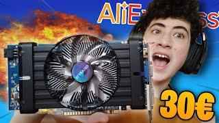 Ho comprato una SCHEDA VIDEO da 30€ su ALIEXPRESS e l'ho OVERCLOCKATA!!! *esplosa*