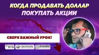 Когда продавать доллар и покупать акции? История кризисов. Прогноз курса рубля и курса валюты