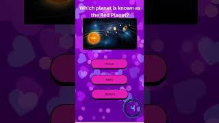 Planet Quiz | Faddy Facts | Quiz For Kids #quiz #quiztime #trivia #riddles #braingames