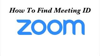 How To Find Personal Meeting ID In Zoom