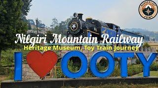 Exploring the Scenic Nilgiri Mountain Railway | Heritage Museum | Udagamandalam | Toy Train | 4K