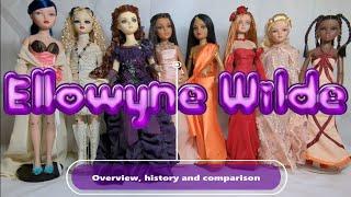 Ellowyne Wilde overview, history and comparison fashion doll by Robert Tonner and VDC