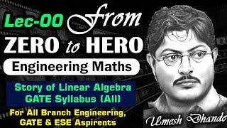 L0 Engineering Mathematics | From ZERO to HERO | UD Sir #gateacademy #gate2025 #esepreparation