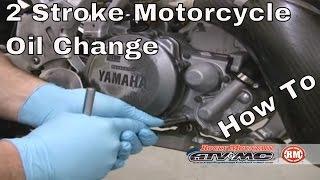 How To Change Oil on a 2 Stroke Motorcycle or ATV