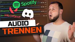 Getrennte AUDIOSPUREN für Game, Discord und Musik in OBS: Voicemeeter Tutorial für Anfänger