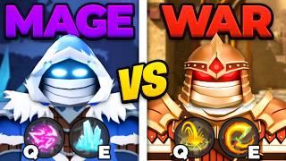 MAGE VS WARRIOR Race In Dungeon Quest!