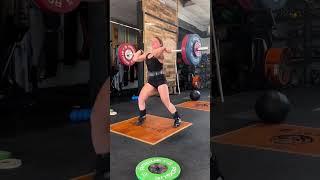 Ella Nicholson  Power Clean  110kg 242lb