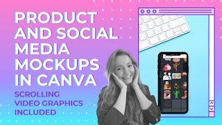 How to Create Product Mockup Photos Using Canva 2024 - Multiple Ways