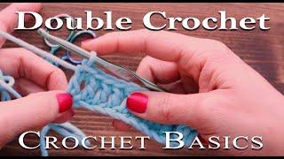 Learn Double Crochet Stitch - Slow and Easy Basics Tutorial