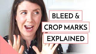 Bleed and Crop Marks for Printing | What is bleed and slug? Explained!