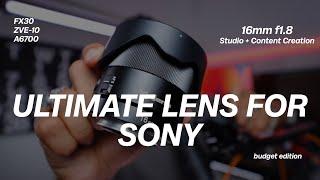 Sony 15mm F1.4 G and Sigma 16mm F1.4 alternative - Yongnuo 16mm f/1.8