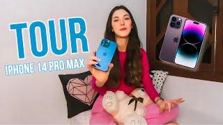 TOUR Iphone 14 pro max roxo 256gb 