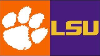 2019 College Football:  (#3) Clemson vs. (#1) LSU (National Championship) (Full Game)