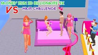 Money Run 3d Billionaire 5x Perfect Love vs Hair Challenge