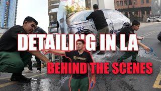 Behind the Scenes: Detailing LA's Finest Cars!