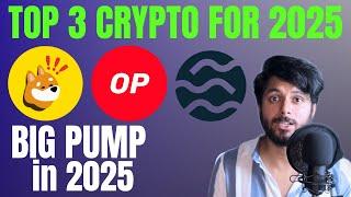 Top 3 Crypto for 2025 | Best crypto to buy now | Bonk Coin | crypto market latest update