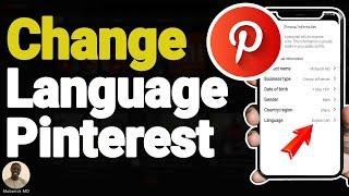 How to Change Your Language on Pinterest - Full Guide