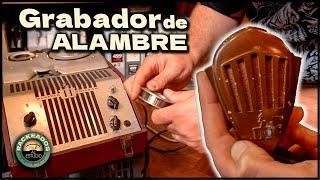 GRABADOR de AUDIO VINTAGE de ALAMBRE (Literal) en Estudio El Attic | Rackeados #6 (Extracto)