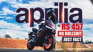 No Sugarcoating | Aprilia RS 457 Detailed Ride Review | STRELL