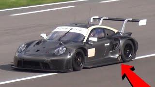 2020 Porsche 991.2 RSR testing at Monza! - NEW SOUND with Side Exhaust!