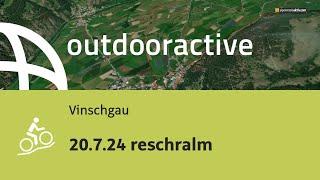 Mountainbike Tour im Vinschgau: 20.7.24 reschralm