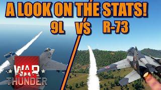 War Thunder AIM-9L vs R-73 (vs R-27T) ON THE FILES! A look on the stats of the missiles!