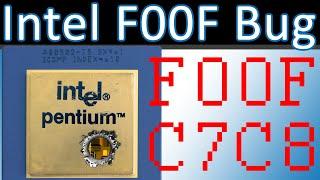 These 4 bytes will crash your retro PC: The Intel Pentium F00F bug