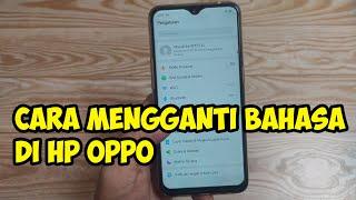 cara mengganti bahasa di hp oppo