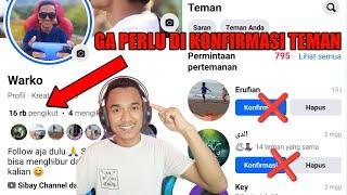 Facebook Pro Memiliki 5000 Teman lebih  Ternyata Begini Triknya.