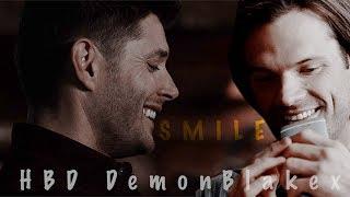 Sam&Dean • Smile • HBD DemonBlakex