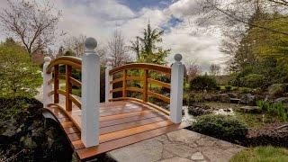 Arched Wood Bridge, Start to Finish Time Lapse